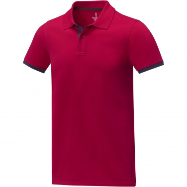 Logotrade promotional giveaway picture of: Morgan short sleeve men's duotone polo